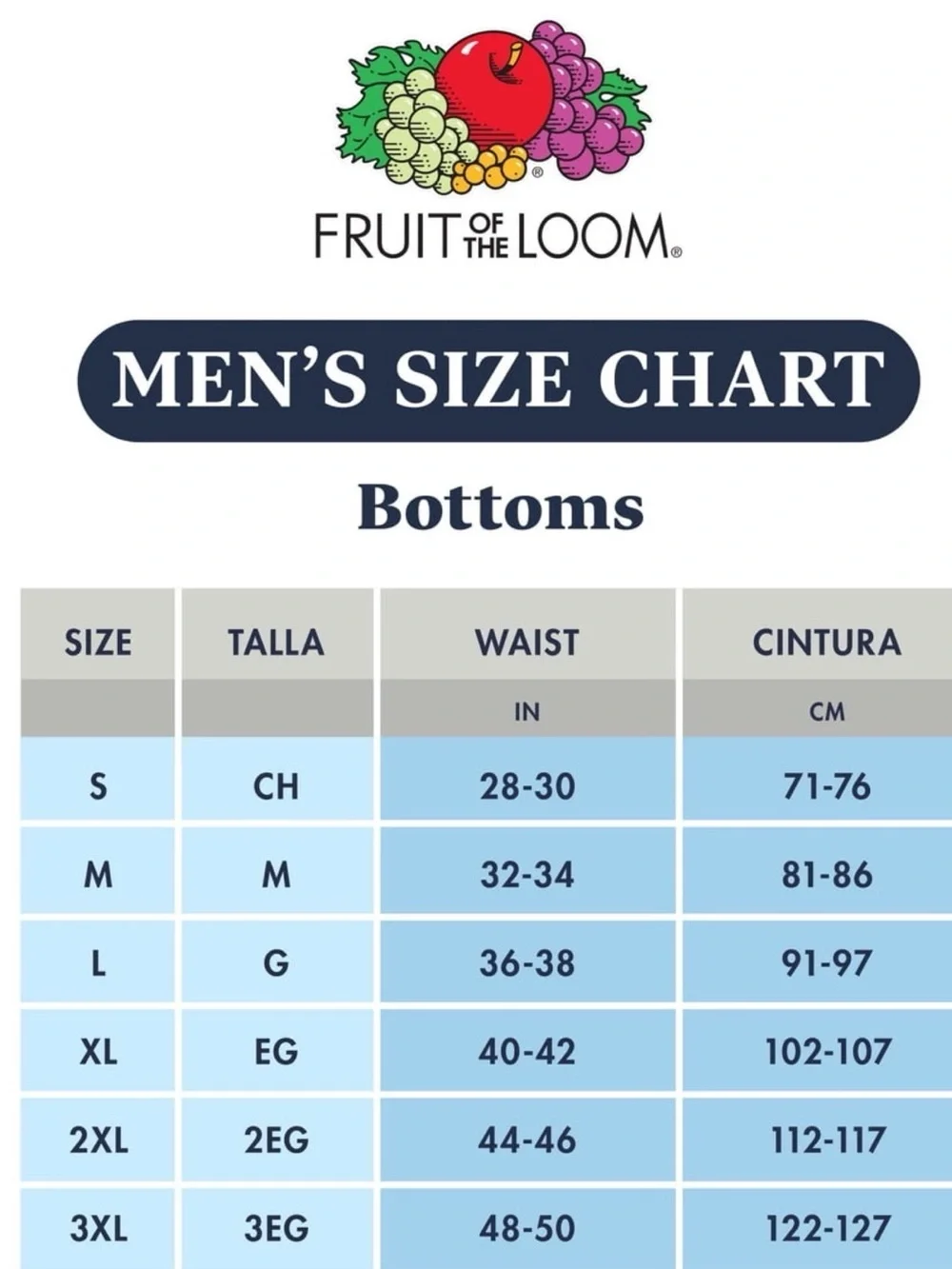 Fruit of the Loom Men’s 3-Pack 360 Stretch Boxer Briefs Navy / blue/Royal Blue